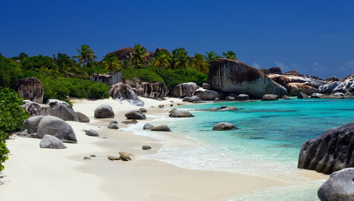 Virgin Gorda, una delle spiagge di questa isola