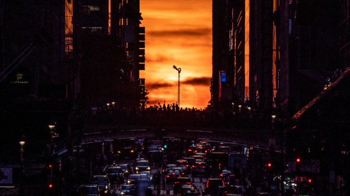 New York ha il suo solstizio: è qui il tramonto più bello del mondo