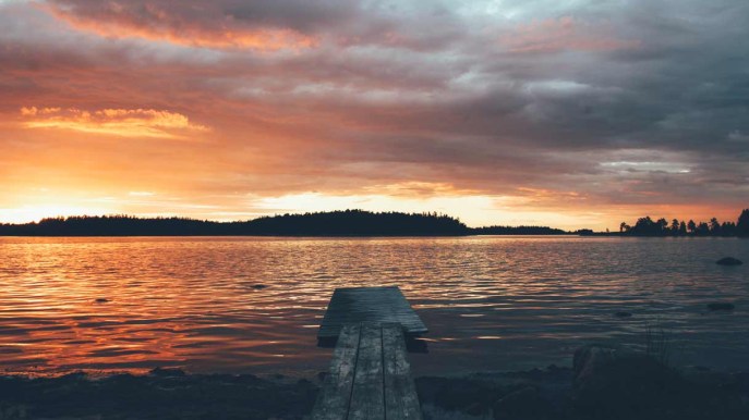 In Lapponia per ammirare il Sole di mezzanotte
