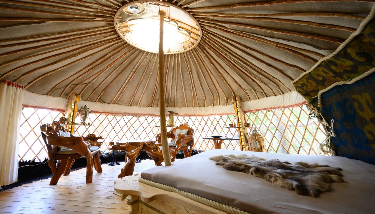 La casa sull'albero del Baumhaushotel Kriebelland