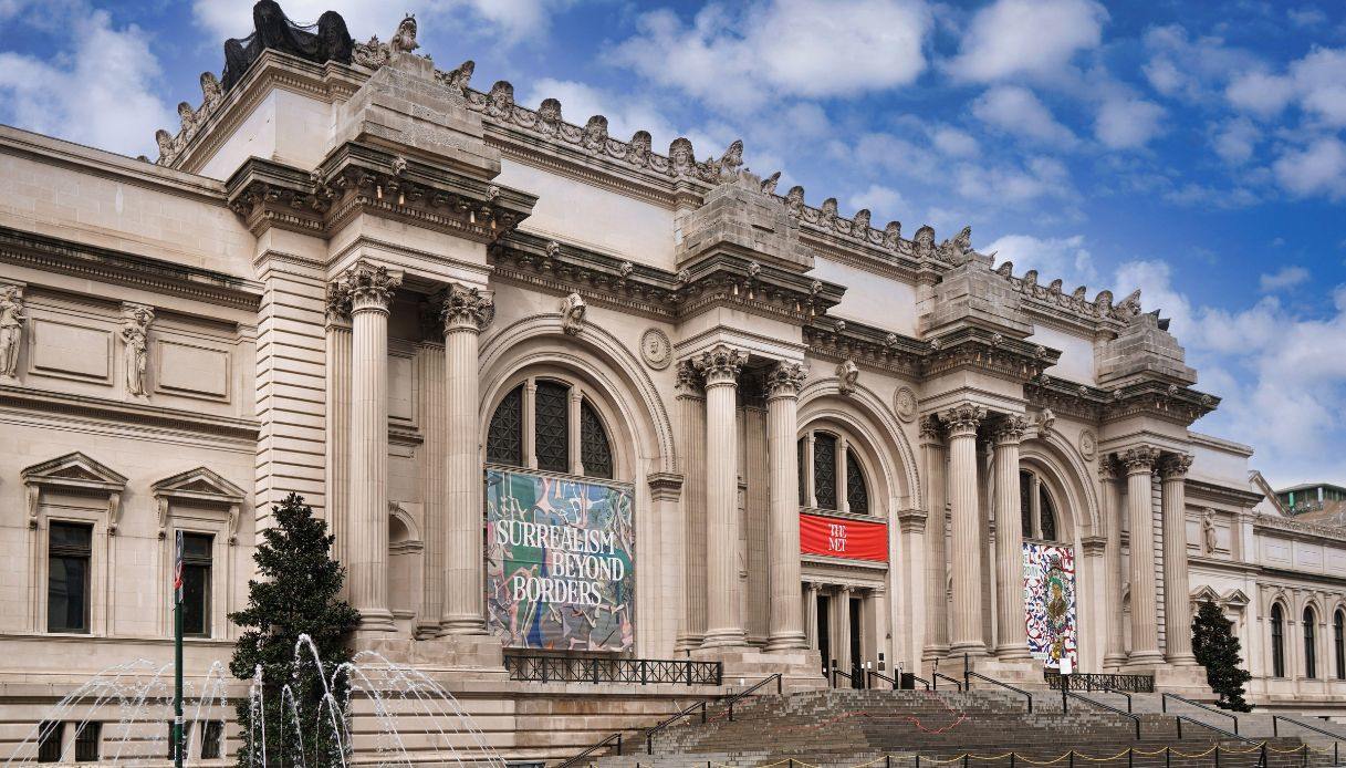 L'esterno del Met di New York