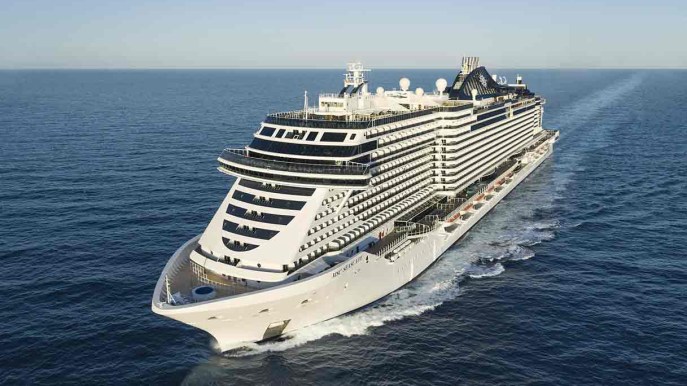 Questa nave sarà un parco dei divertimenti in mare aperto