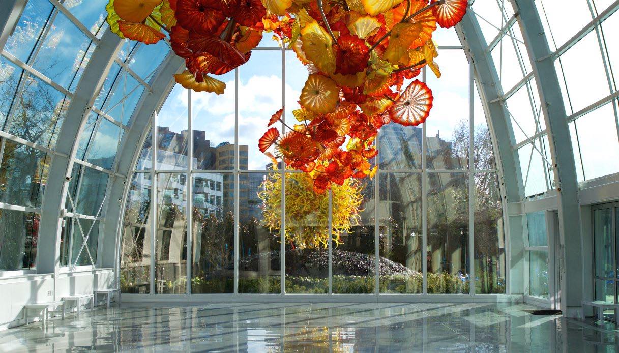 Chihuly Garden and Glass, un bellissimo giardino di vetro a Seattle