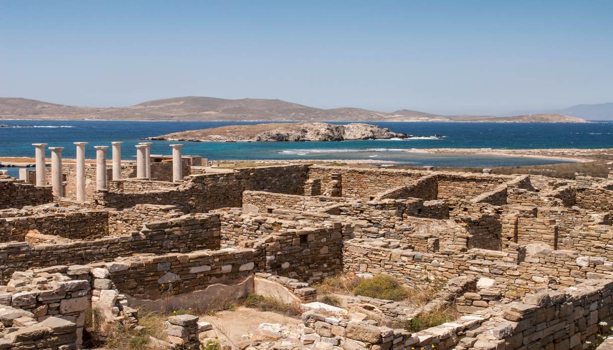 isola delo grecia