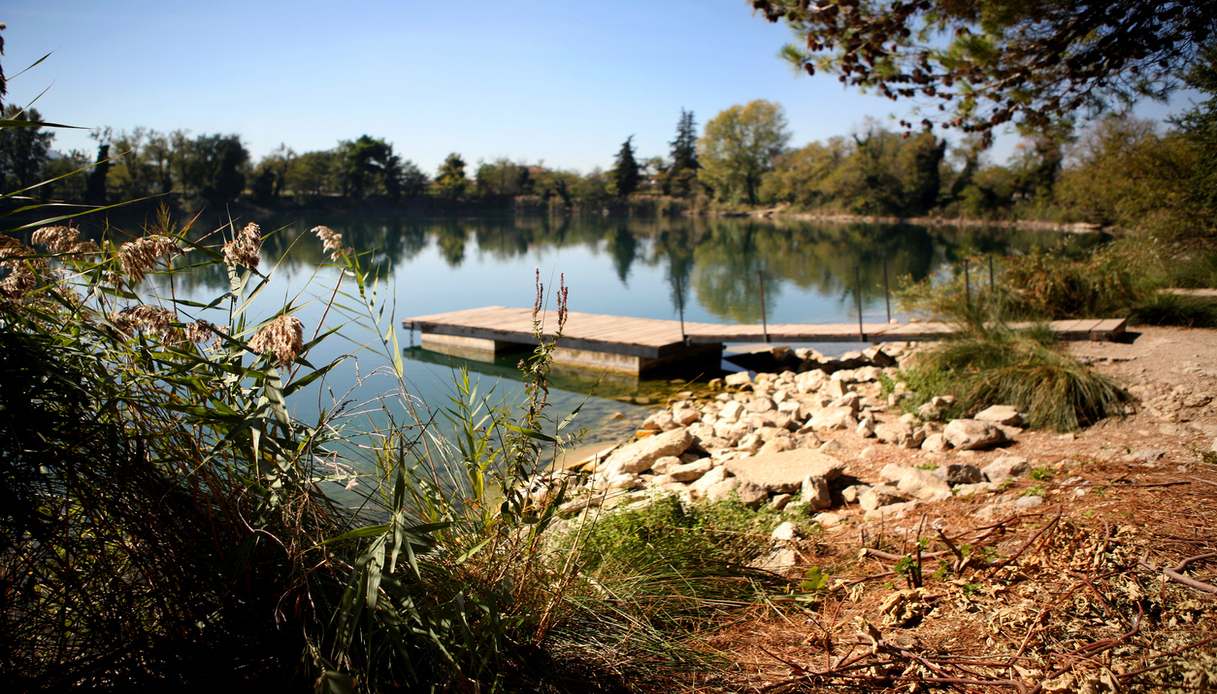 Lago di Telese, in Campania