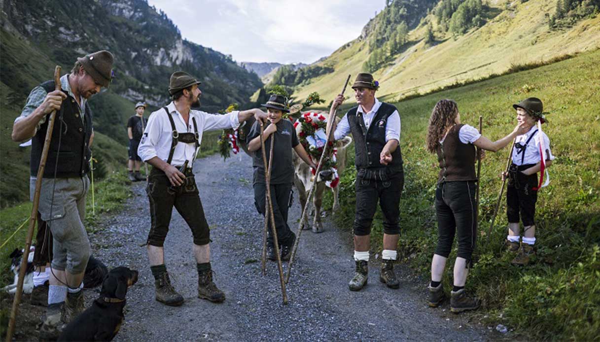 Transumanza in Tirolo