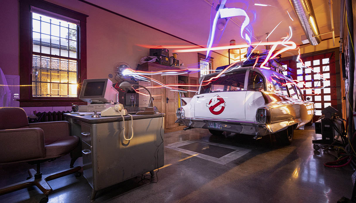Dormire nella caserma dei La caserma dei pompieri dei Ghostbusters