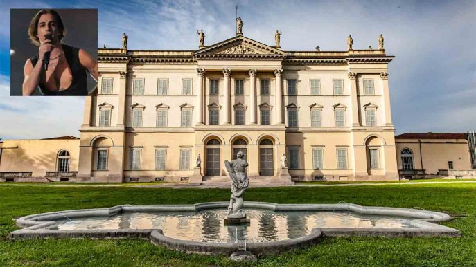 La splendida villa della Brianza set del video dei Maneskin