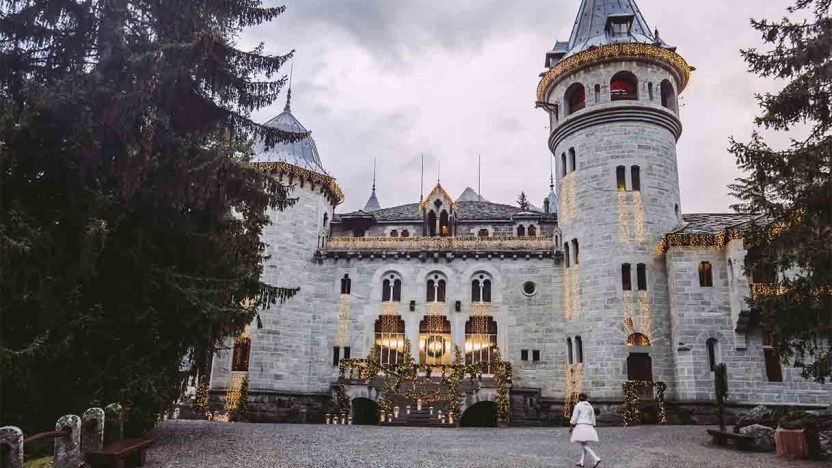 Il castello delle fiabe, set del video di Andrea Bocelli