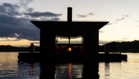 Si chiama Big Branzino, ed è la sauna galleggiante dei sogni