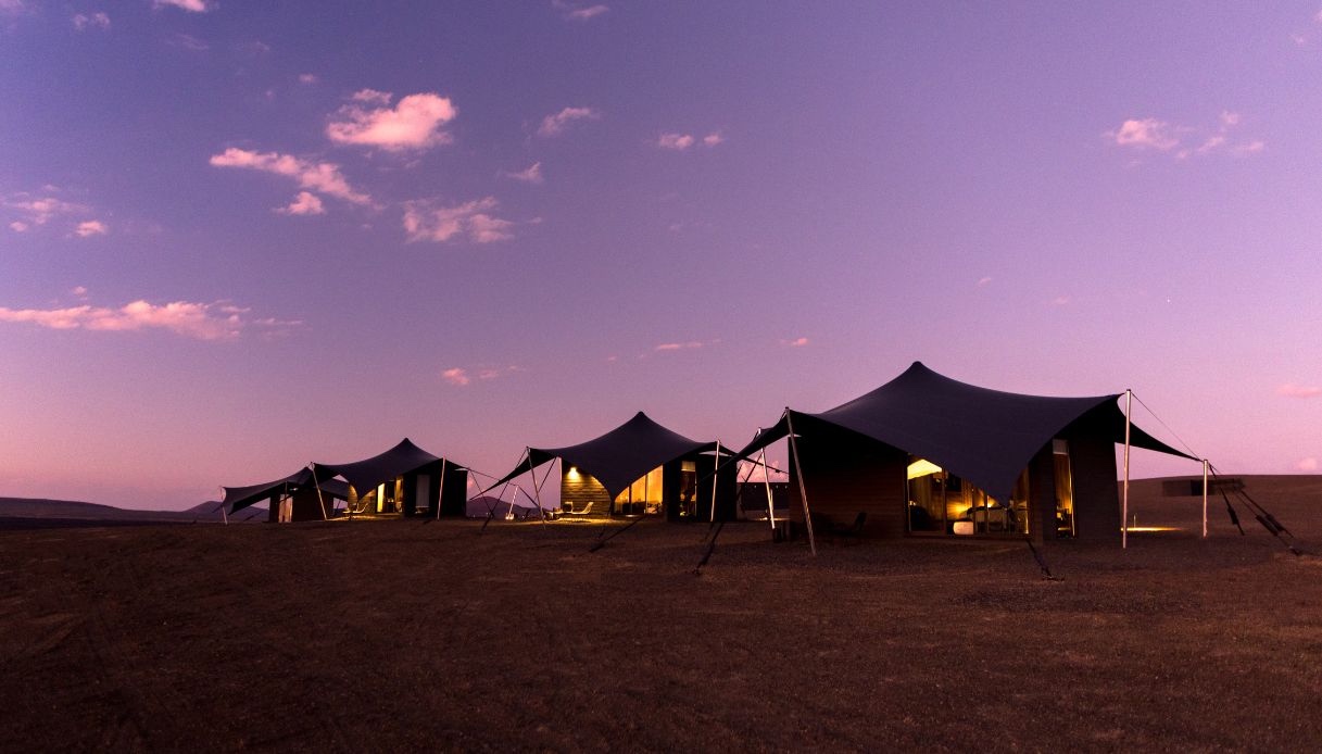 Eco lodge di lusso nella Khaybar Harrat