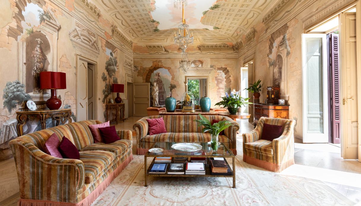Villa Tasca, gli interni della dimora di The White Lotus