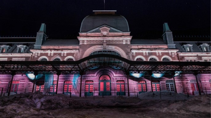 C’era una volta una stazione fantasma, è stata trasformata in un hotel