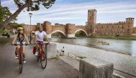 In bicicletta lungo la strada di Giulietta e Romeo