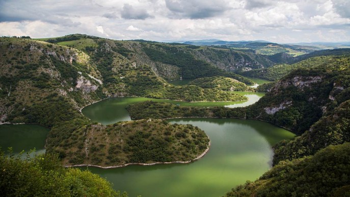 Gola del fiume Uvac, spettacolo incredibile