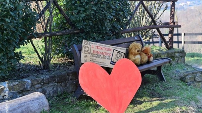 Il selfie più romantico di San Valentino si scatta su queste panchine