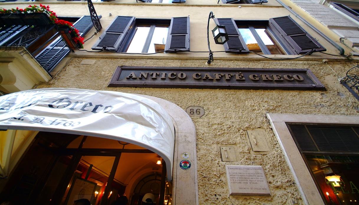 Caffè Greco di Roma localie storico