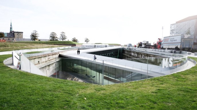 Una nave sotterranea che racconta la storia del mare