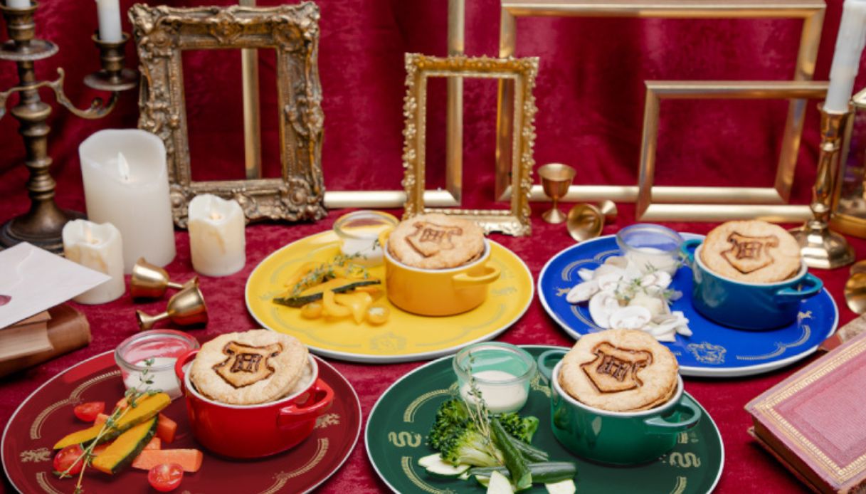 Il menu dell'Harry Potter Cafè