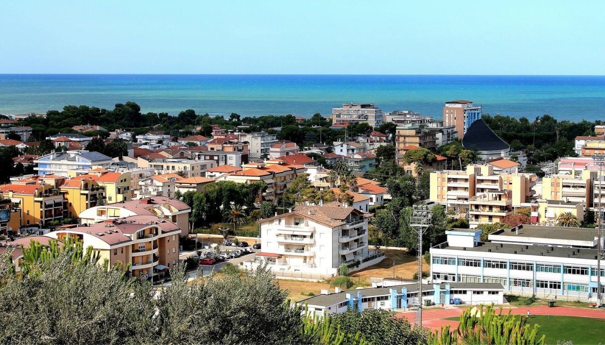 La vista panoramica del ristorante Bellavista a Giulianova