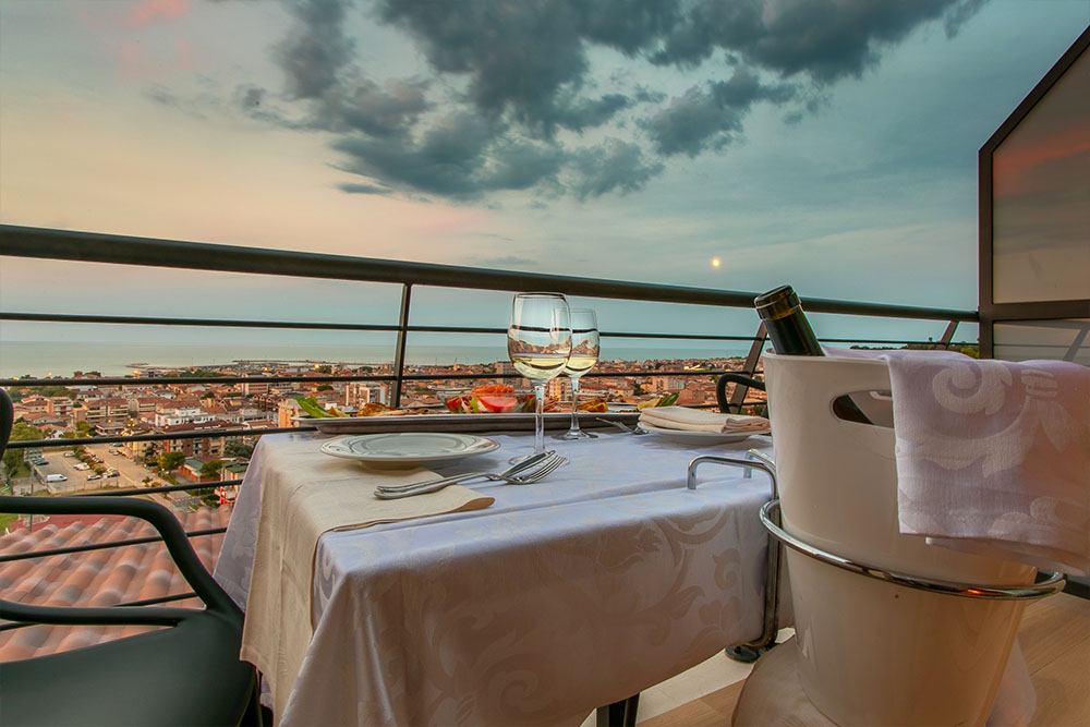 Dettaglio vista panoramica dell'Hotel Bellavista Relax