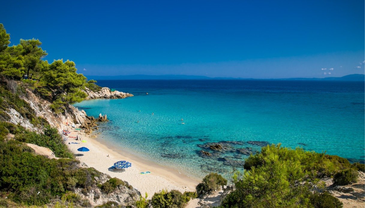 Spiaggia Mega Portokali, Sithonia
