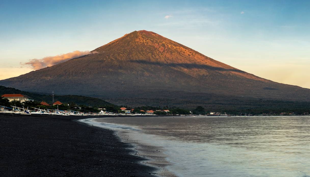 Il monte Agung di Bali