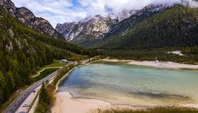 Lago di Landro, dalle acque verdi e turchesi