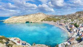 Matala Beach, la spiaggia monumentale della Grecia