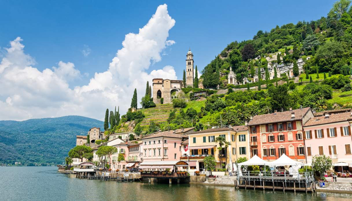 Morcote in Svizzera