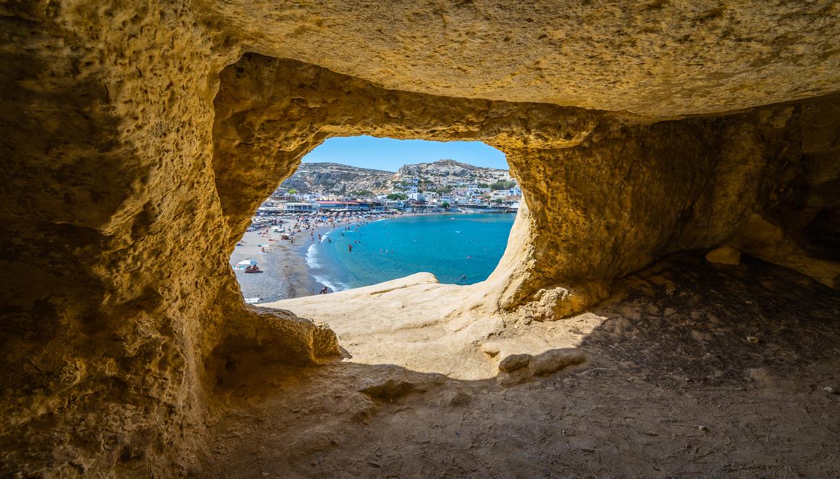 Spiaggia di Matala, Grecia