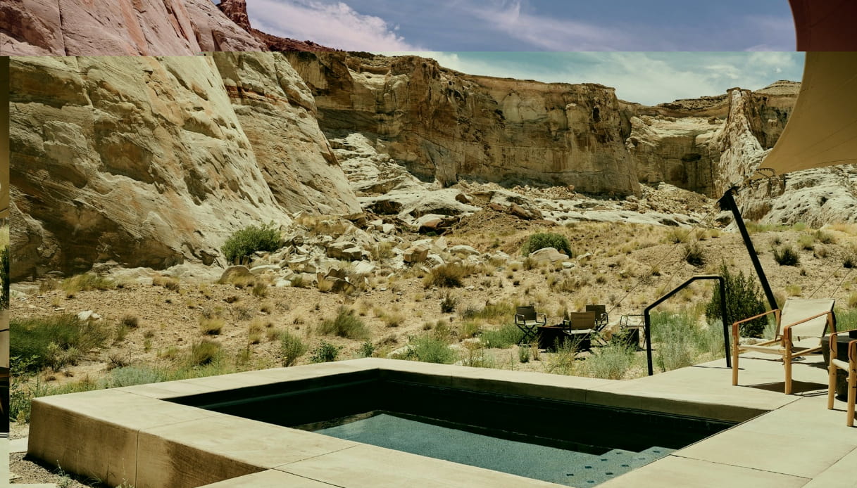 In Utah, l'hotel Amangiri frequentato dai vip