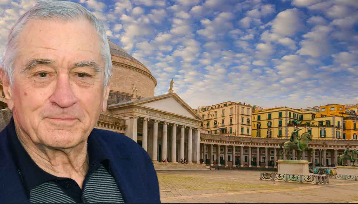 Robert De Niro innamorato di Napoli e dei suoi quartieri