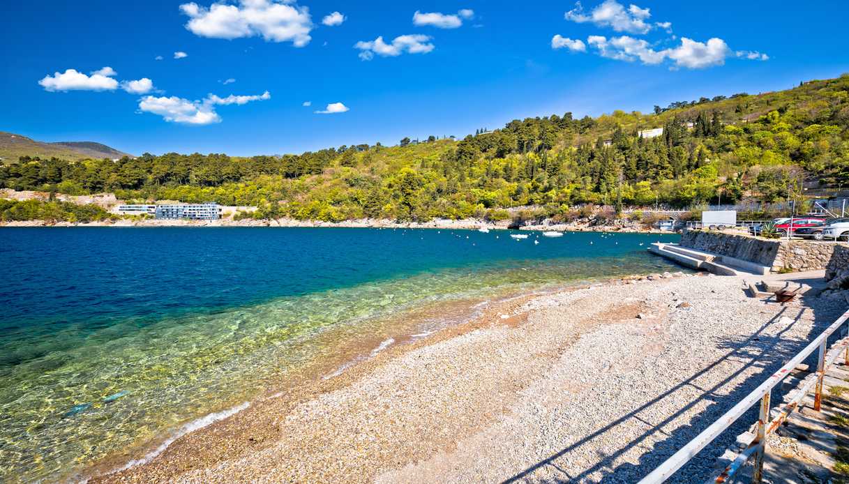 Preluk, Spiaggia in Croazia