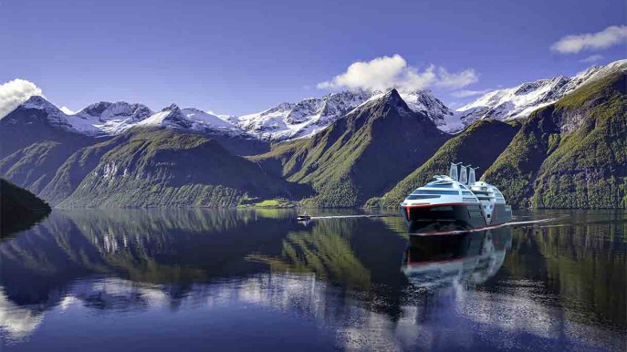 Sarà questa la nave da crociera più green del mondo