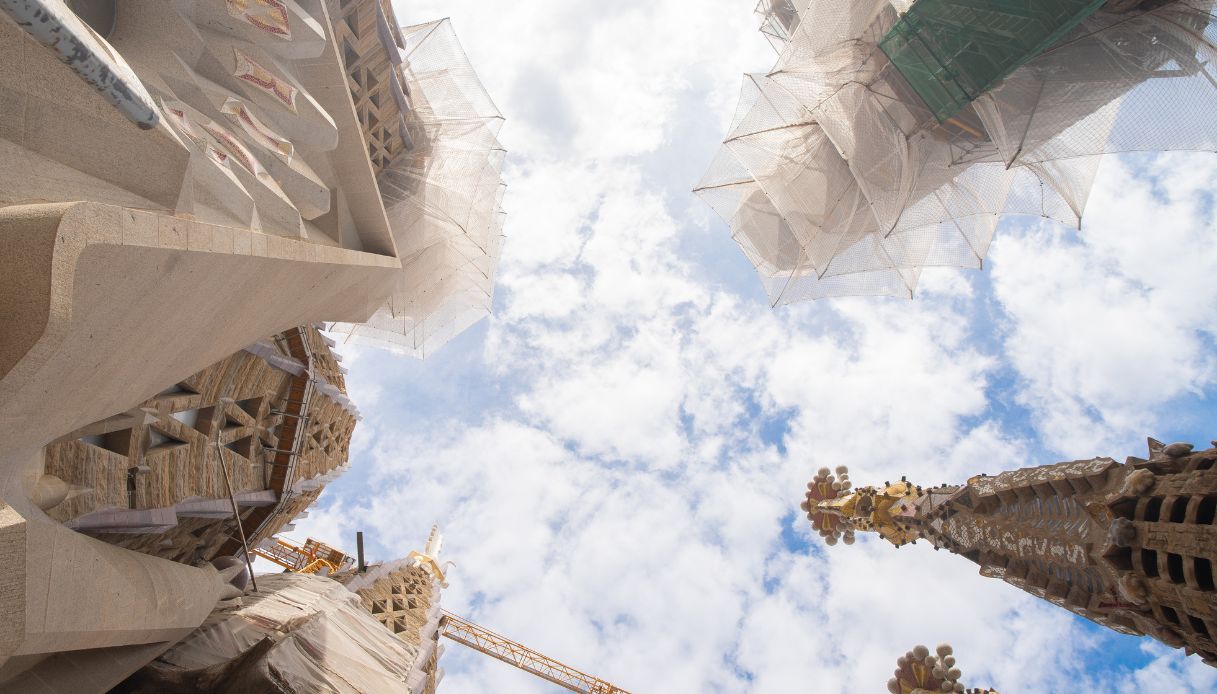 I lavori di completamento della Sagrada Família