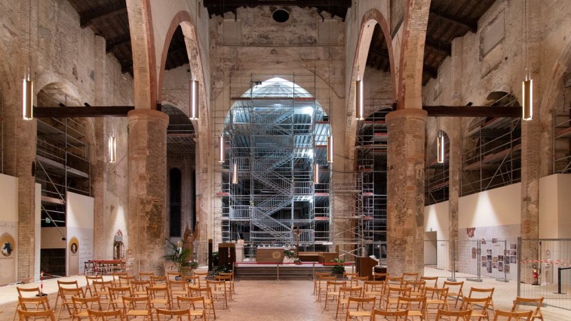 Il santuario italiano in cui fare visite guidate “in quota” sul ponteggio
