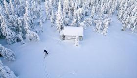 La magia dell’inverno bianco nella Svezia artica