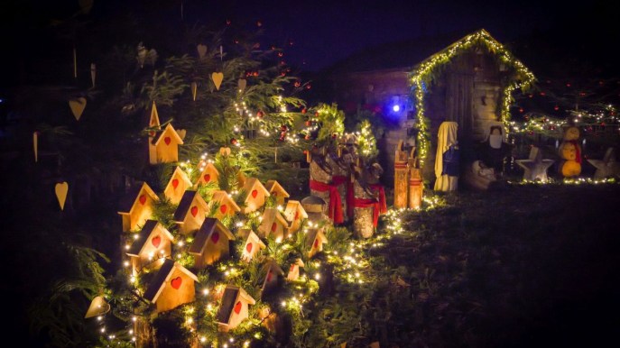 I presepi di Sutrio hanno trasformato il borgo in un museo a cielo aperto