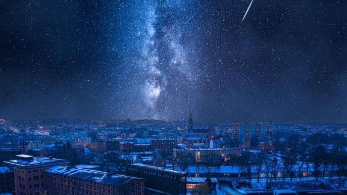 Stelle cadenti, congiunzioni e danze tra pianeti: il cielo dà il benvenuto al nuovo anno