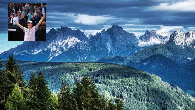 In Alto Adige, in vacanza a casa di Jannik Sinner