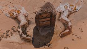 C’è una nuova opera d’arte nel deserto: è un miraggio