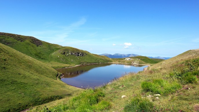 Lago Scaffaiolo, specchio d’acqua ad alta quota