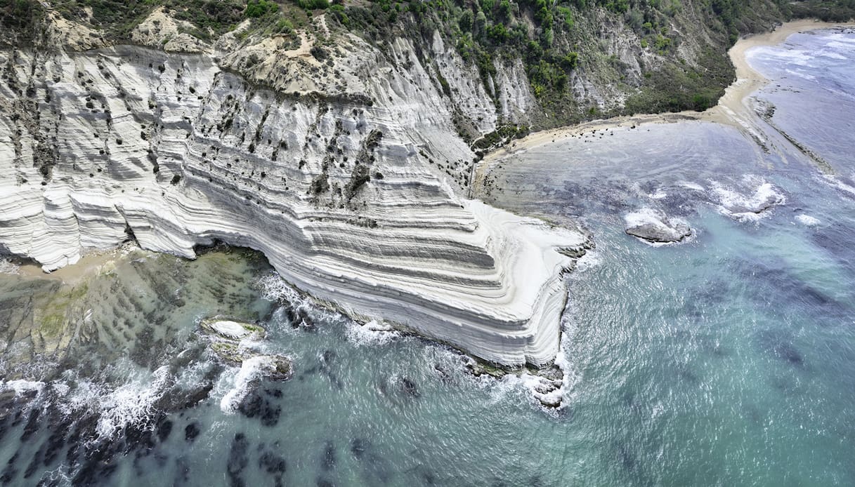 La Scala dei Turchi è stata inserita tra i 100 geositi più importanti al mondo