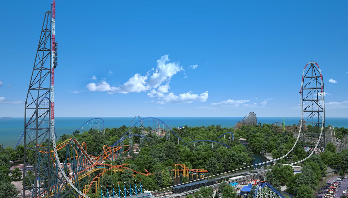Cedar Point inaugura la montagna russa più alta al mondo: è italiana