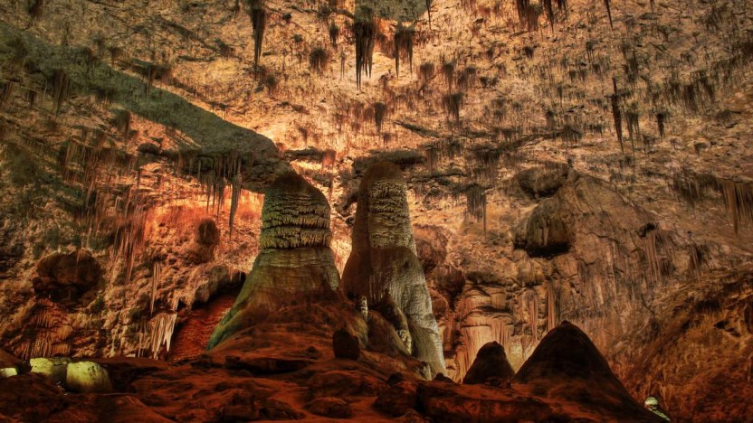 Le meravigliose Grotte di Carlsbad: Grand Canyon con un tetto