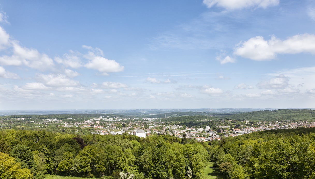 Vista sulla città di Iserlohn