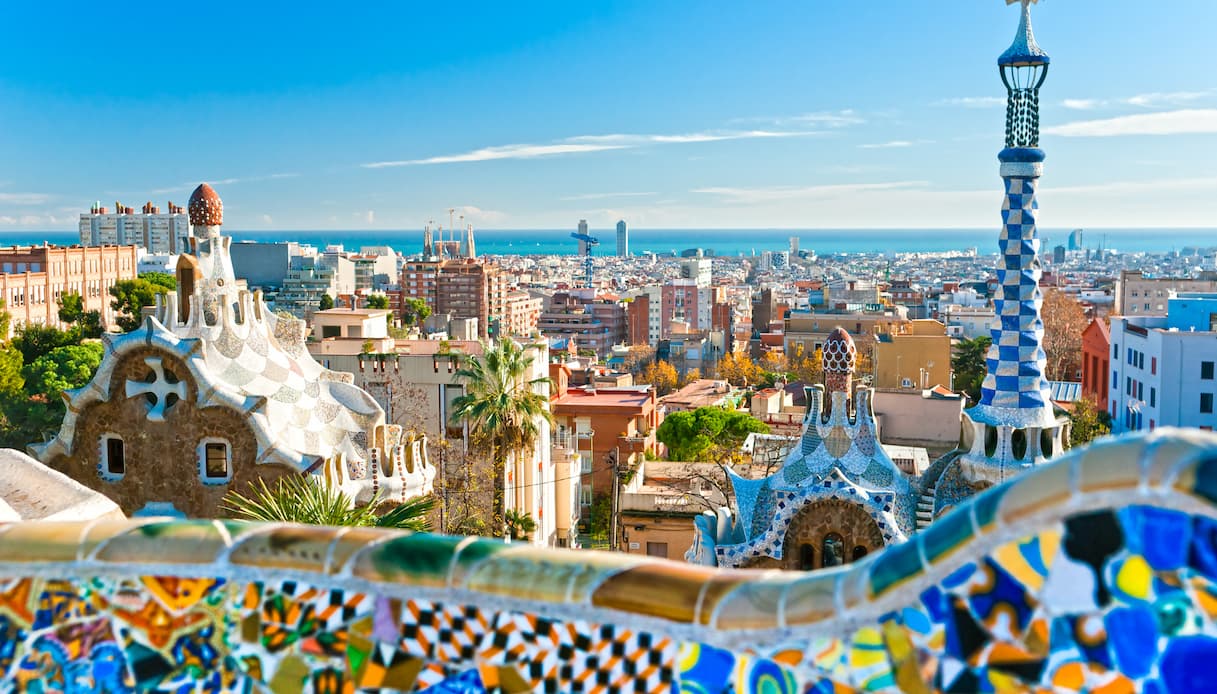 Parc Güell a Barcellona