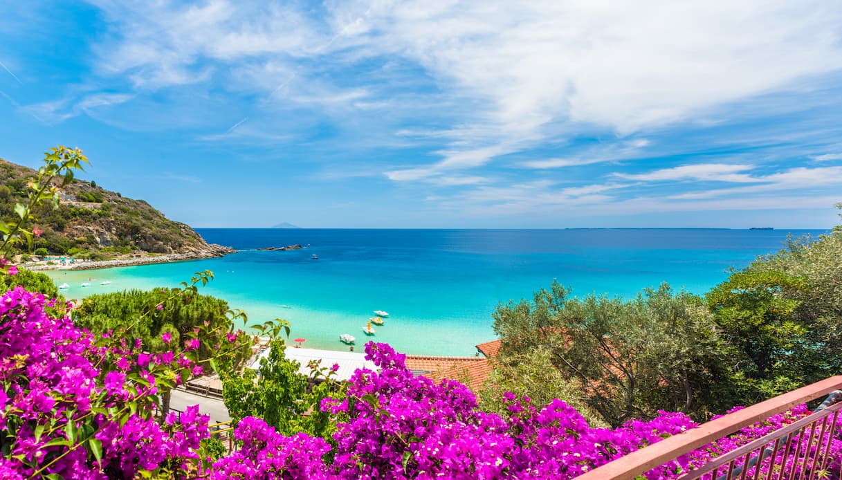 Spiaggia di Cavoli su Isola d'Elba