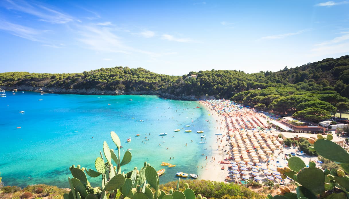 Spiaggia di Fetovaia su Isola d'Elba